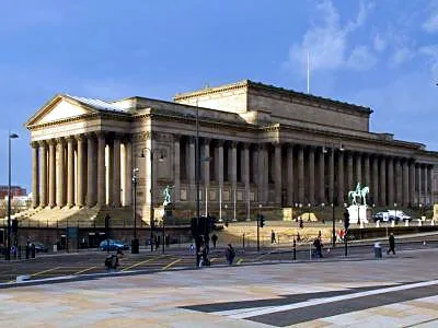 St. George's Hall, a landmark in Liverpool, United Kingdom