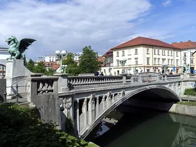 Zmajski Most (Dragon Bridge), a bridge in Ljubljana, Slovenia