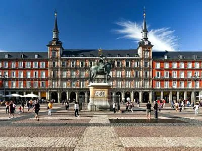 Plaza Mayor (Town Square), a square in Madrid, Spain
