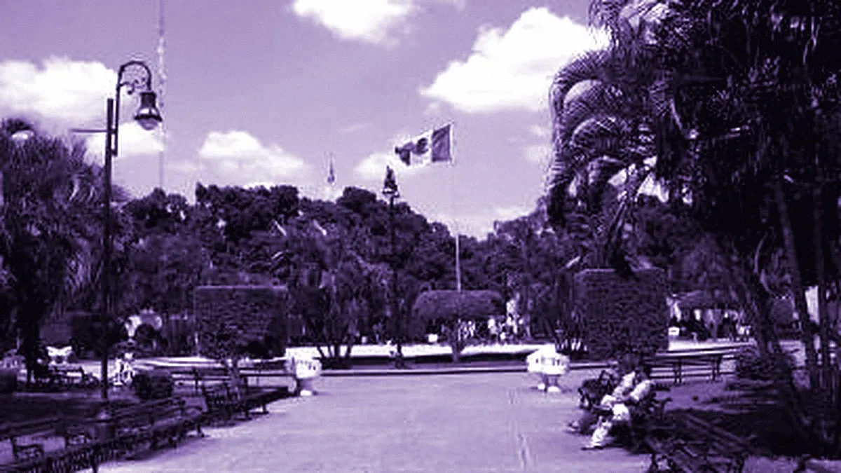 Mérida, Mexico — panoramic view of the Main Square