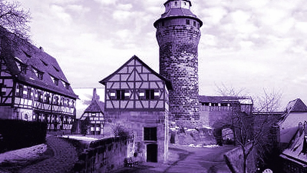 Nuremberg, Germany — panoramic view of Nuremberg Castle