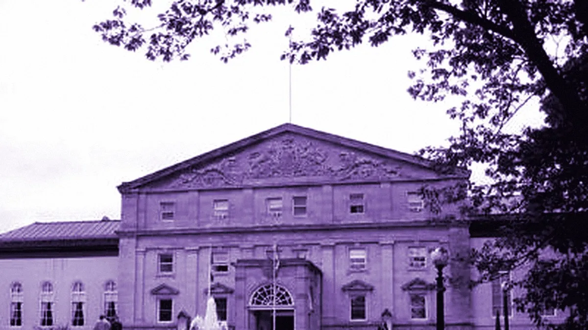 Ottawa, Canada — panoramic view of Rideau Hall