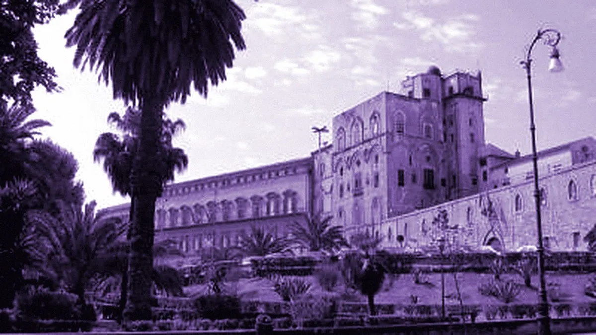 Palermo, Italy — panoramic view of Norman Palace