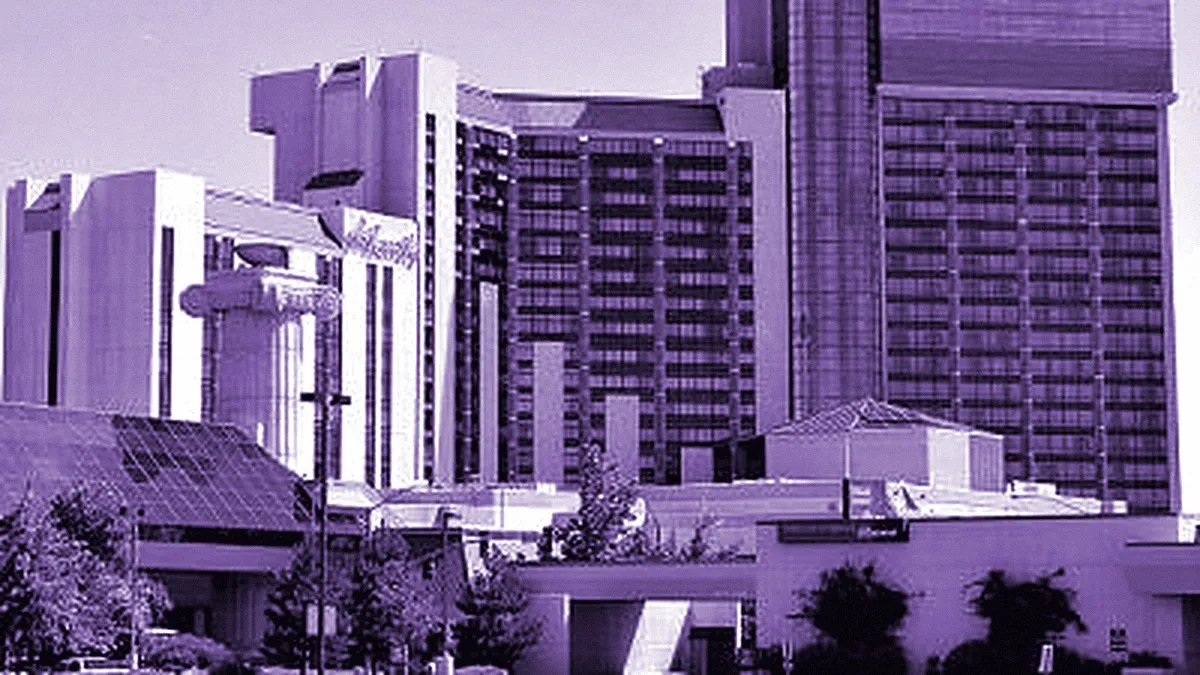 Reno, United States — panoramic view of Atlantis Casino Resort Spa