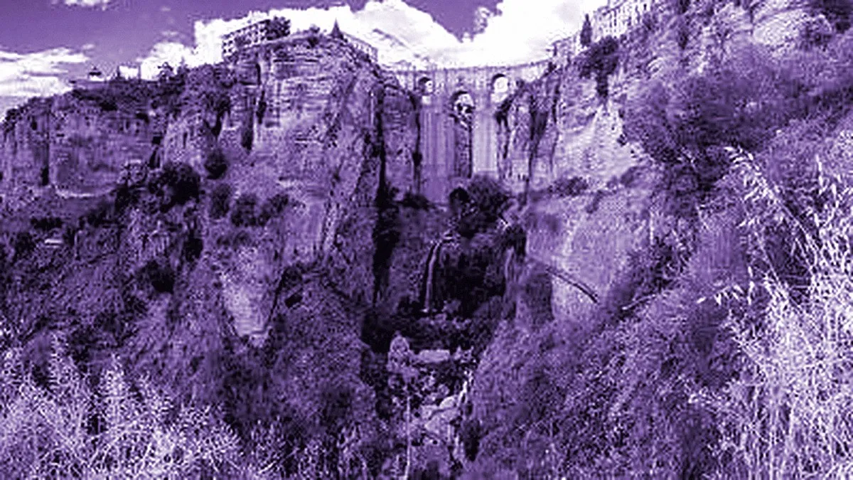 Ronda, Spain — panoramic view of Ronda Gorge