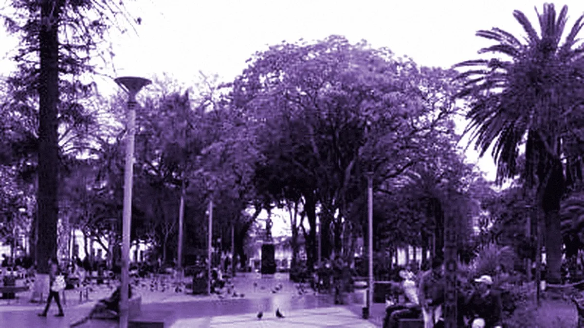 Santa Cruz de la Sierra, Bolivia — panoramic view of September 24 Square