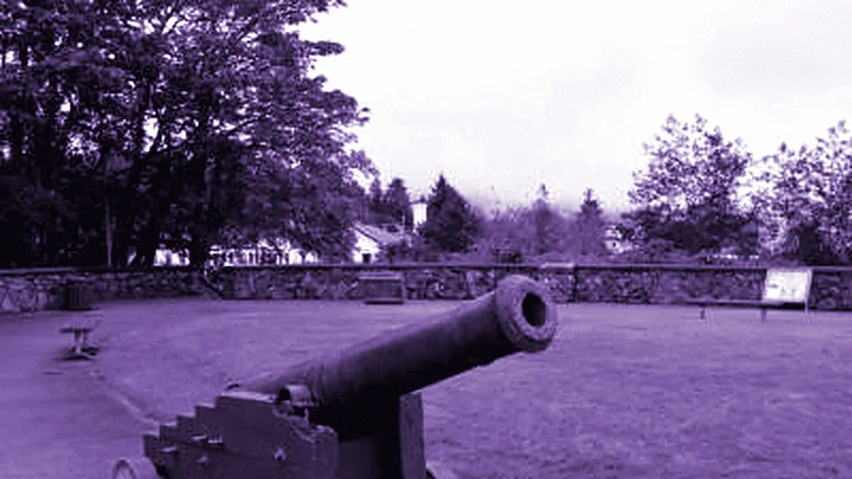 Sitka, United States — panoramic view of Baranof Castle State Historic Site