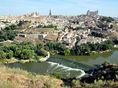 Mirador del Valle (Valley Lookout), a landmark in Toledo, Spain