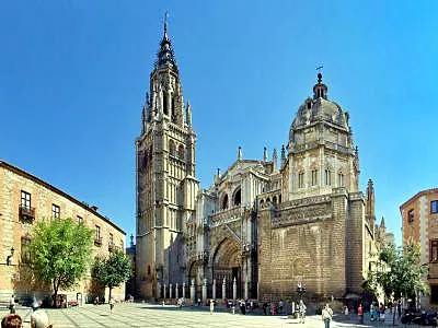 Toledo Cathedral and Monstrance of Arfe, a cathedral in Toledo, Spain