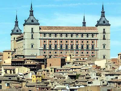 Alcazar Fortress, a fortress in Toledo, Spain