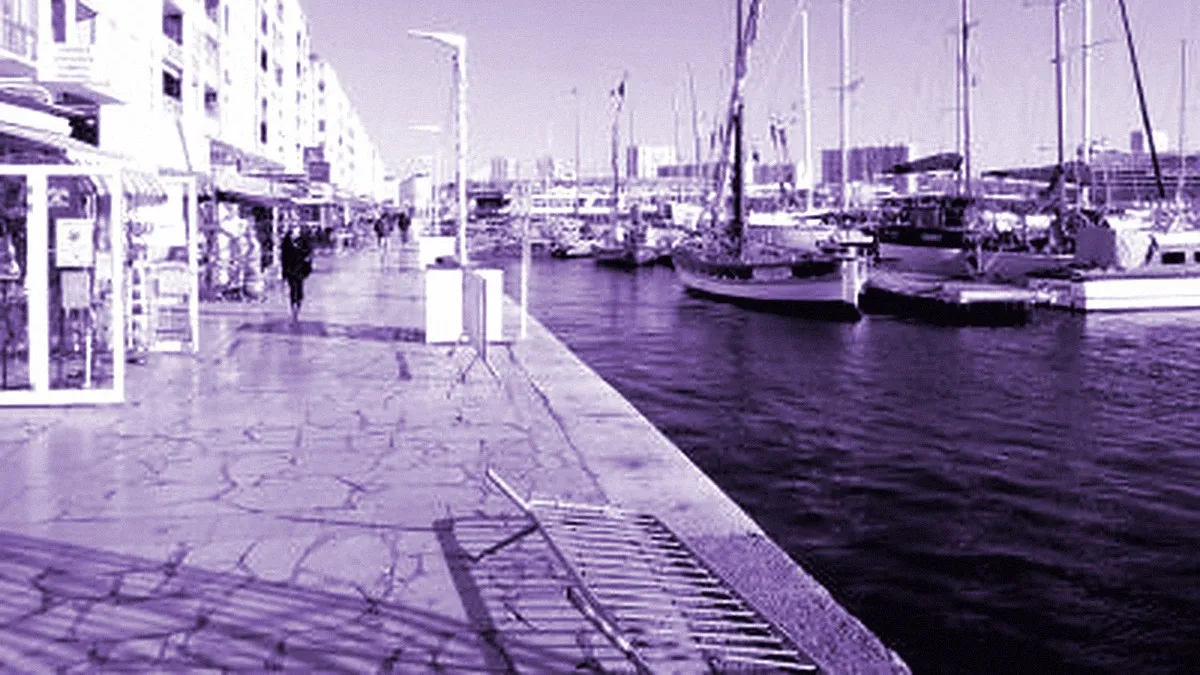 Toulon, France — panoramic view of Toulon Port