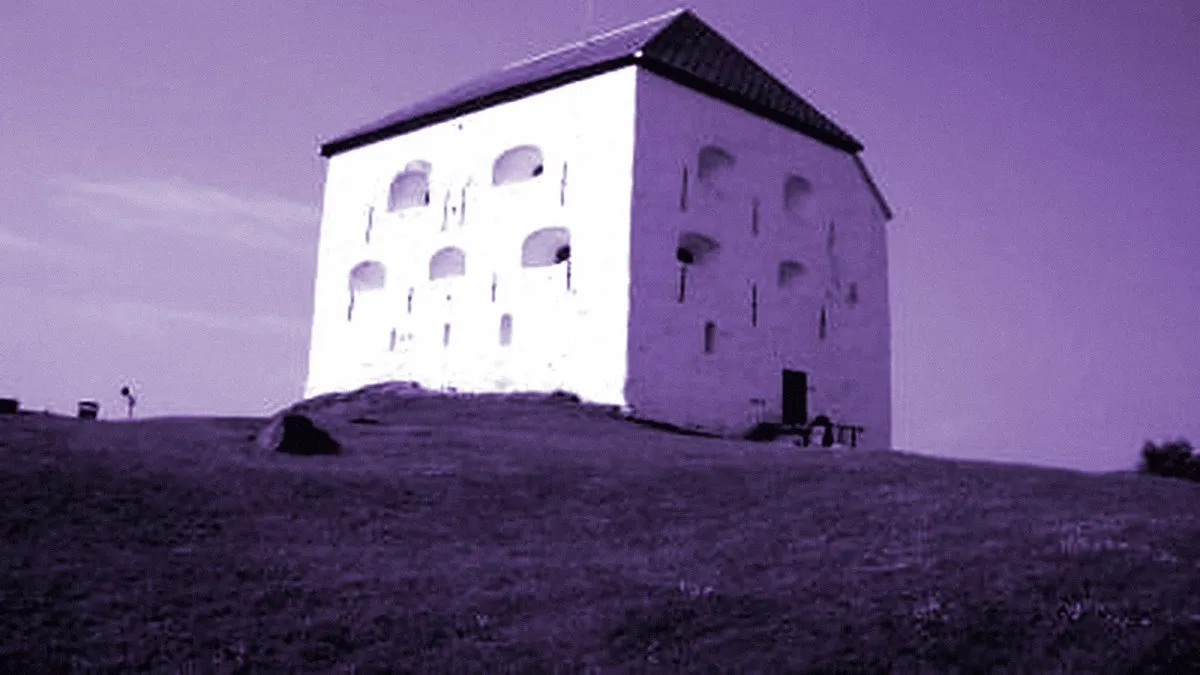 Trondheim, Norway — panoramic view of Kristiansten Fortress