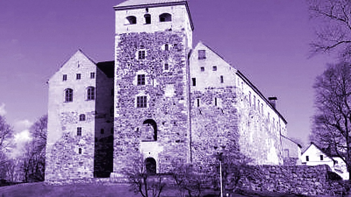Turku, Finland — panoramic view of Turku Castle