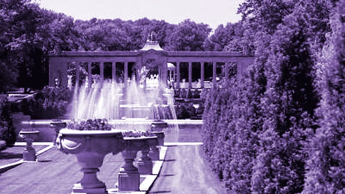 Wilmington, Delaware, United States — panoramic view of Nemours Estate